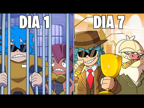 SOBREVIVI 7 DIAS NA MÁFIA POKÉMON DO MINECRAFT - O FILME