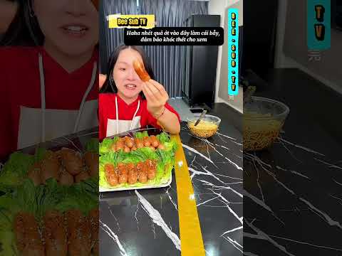 Trúng bẫy rồi huhu #funny #reviewdoanvat #food #haihuoc