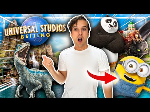 Asi es el NUEVO UNIVERSAL STUDIOS BEIJING en China !! (TOUR COMPLETO) / Memo Aponte