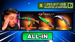 GASTO 1.293.817 DE ORO PARA HACER ESTE ALL-IN!!!