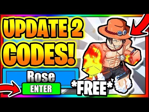 One Piece Codes Roblox 10 21