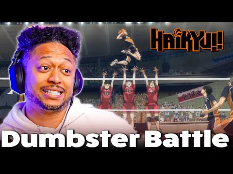 Top 5 Anime of all time! Haikyu!! The Dumpster Battle Movie Reaction