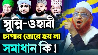 সুন্নী-ওহাবী চাপার জোরে হয় না❓এবার শুনুন সঠিক সমাধান Nurul Islam olipuri New Bangla waz 2025