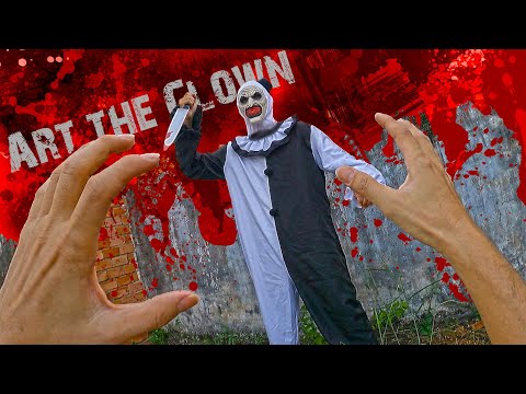 TERRIFIER REAL LIFE ESCAPE (HORROR POV) - Ku Nhan NERF