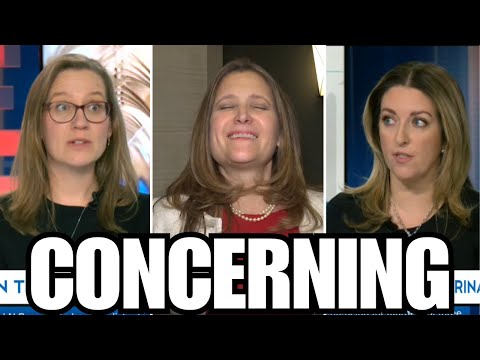 Freeland has PANIC ATTACK Live on air + Karina Gould MIGHT not call election OR remove Carbon Tax.