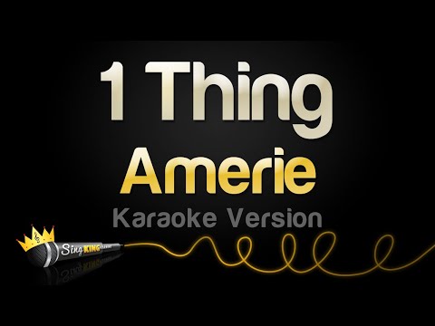 Amerie – 1 Thing (Karaoke Version)