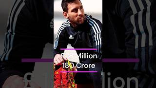Top 4 Footballer to get paid for wearing one Brand Shoes #shorts #football #messi #cr7 #nike #puma