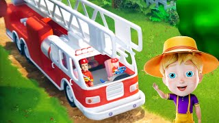 Wheels on the Firetruck, Firefighter Songs for Kids & Toddlers