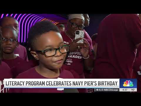 Local literacy program celebrates Navy Pier's 109th birthday
