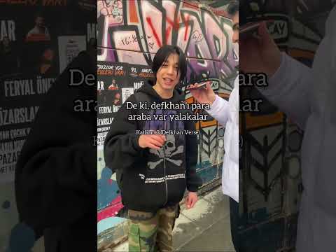 Sokak Röportajı;Favori rapçiniz kimdir? Defkhan - Katliam 3 #defkhan #rap #fyp #keşfet #shorts