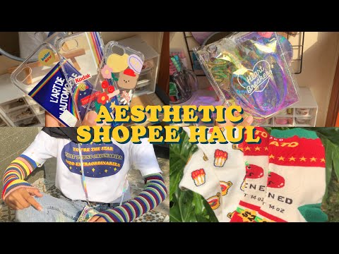 aesthetic shopee haul โกยด๏ฝฅแด๏ฝฅ`โก | indonesia