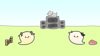 ひつじとウシのラップバトル【アニメ】【リズム】