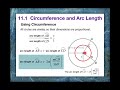 Circle Geometry and Radian Concepts