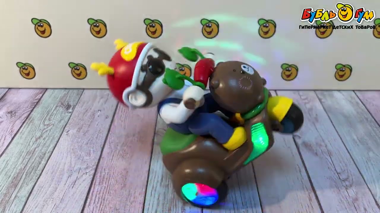 Игрушка Lanson Toys Трехколесный велосипед интерактивная с 3лет - видео Игрушка Lanson Toys Трехколесный велосипед интерактивная с 3лет - видео