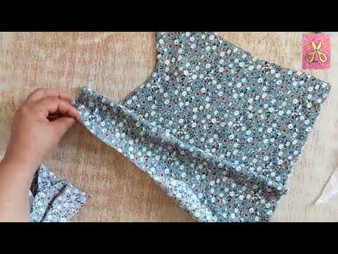 كيفية تفصيل فستان صيفي بارد من قماش الكتان/DIY