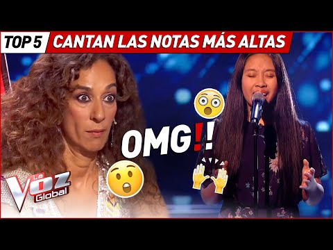 Les sorprendieron con las NOTAS MÁS ALTAS en La Voz Kids