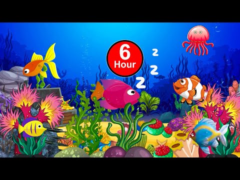 Mozart Brahms Lullaby💦Beautiful Deep Sleep Music for Kids❤ Insomnia in 3 Minutes💦 Fish Lullaby #007