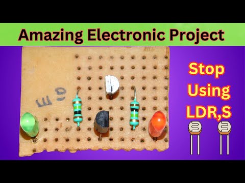 Stop Using LDR,S Try this instead #electroniccircuit