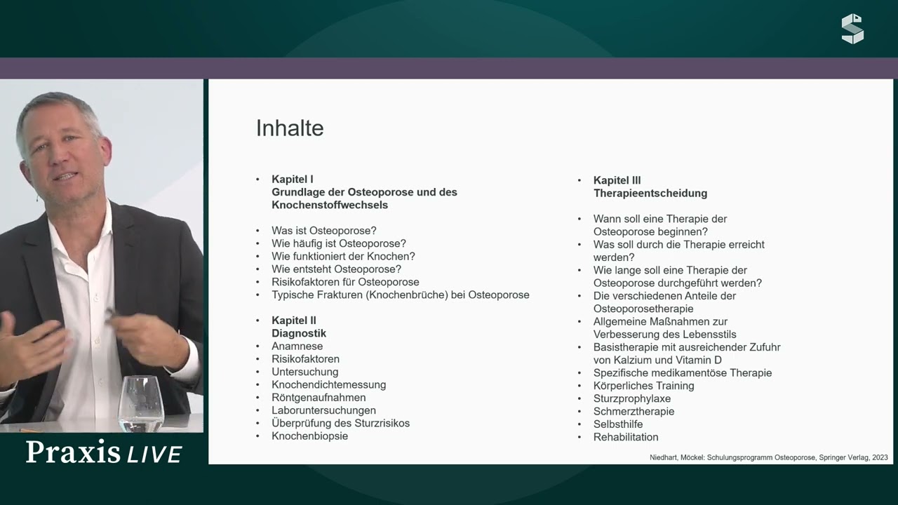 DMP Osteoporose - Patientenschulungen