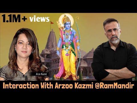 Interaction With Arzoo Kazmi @RamMandir