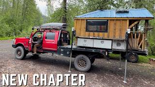 Goodbye Red Truck - The Truck House Has A New Home