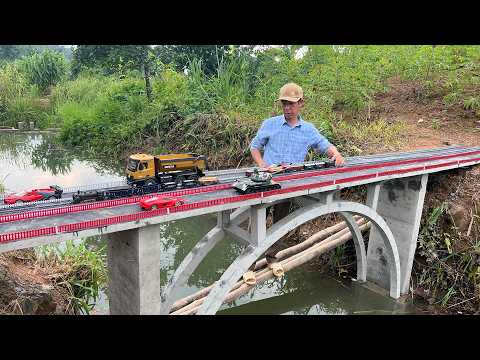 Discover the SECRET to Creating a Stunning 4K Railway and Highway Bridge Design