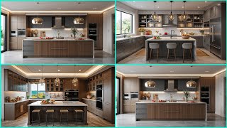 Island Modular Kitchen Design 2025 | Seating Islands, Storage Solutions, Smart Appliances & Layout