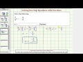 Solving Equations with Fractions