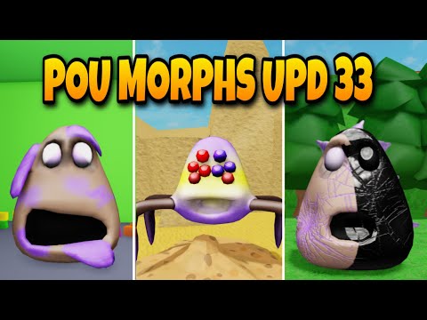 POU MORPHS UPD33 ADA LABA LABA BARU!! 💩 | Roblox Indonesia