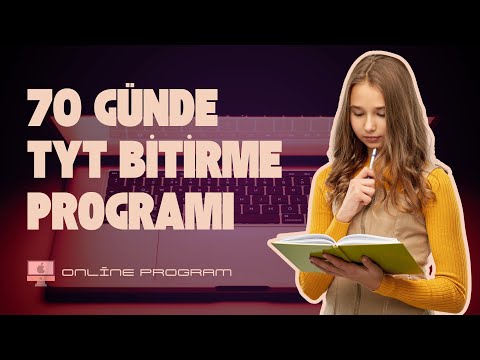 70 Günde TYT Bitirme Programı 🎯  Tüm Bölümler 📚 Online Program 💻