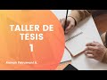 Comprendiendo la Tesis y el Conocimiento Científico