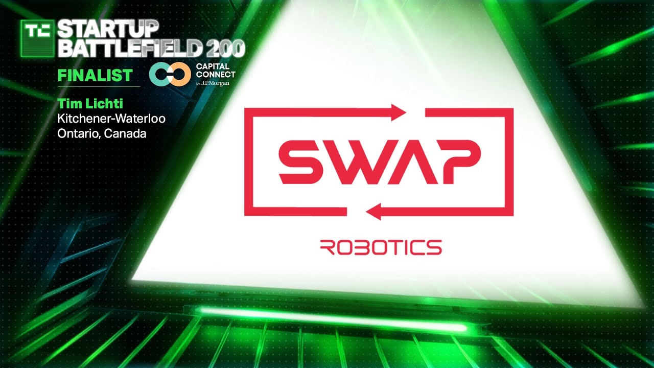TechCrunch Startup Battlefield FINAL: Swap Robotics