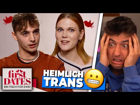 SHE'S HIDING FROM HIM THAT SHE'S TRANSGENDER 😳🫣 | First Dates