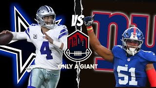 New York Giants vs Dallas Cowboys | Week 2 Predictions & Analysis | Only A Giant Podcast