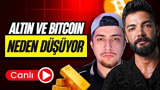 AYI GELDİ Mİ? ALTIN DÜŞECEK Mİ?  BİTCOİN CANLI ANALİZ