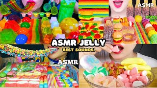ASMR JELLY PARTY EATING MUKBANG COMPILATION | BEST SOUNDS!🔊