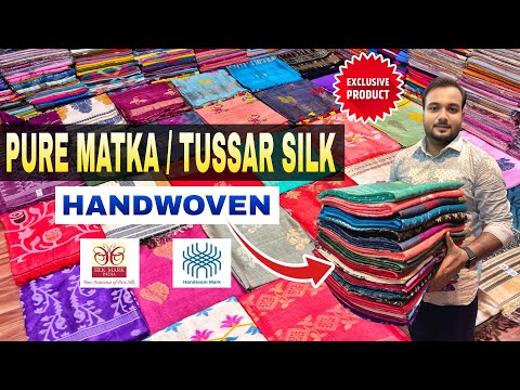 Pure Matka Silk / Bengal Tussar / 120 Count Linen / Pure Cotton Saree