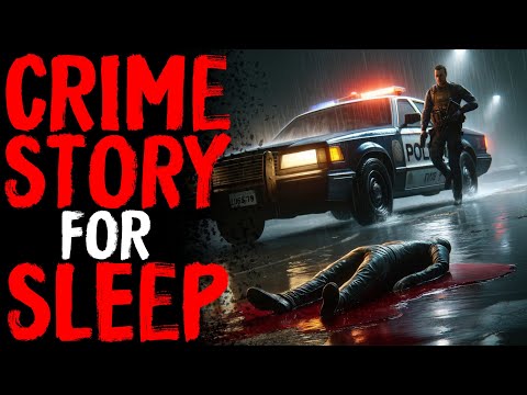 TRUE Crime Stories Told to the Sound of Rain | Relax and Fall Asleep Quickly Vol. 05l Black Screen