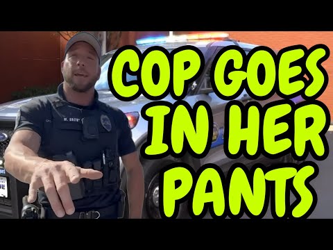 COP LIFTS UP HER SKIRT THEN PAYS FOR HER SILENCE!