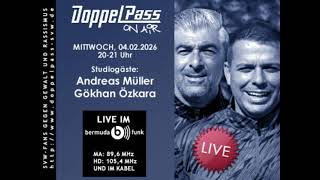 Andreas Müller und Gökhan Özkara bei „DoppelPass on Air“