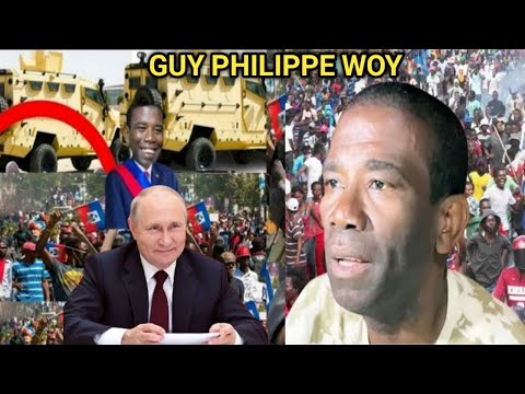 GUY PHILIPPE RE FRAPE LA RUSSIE REJWENN YO,DONALD TRUMP SOUKE.MOND LA JODIA