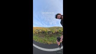 Pro cyclists don't just stare at their stem. This is what they see. #cycling #cyclist #roadcycling