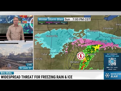 Winter Storm Blair's Timing and Cross-Country Impacts - January 3, 2025