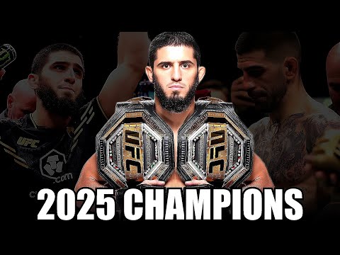 Every UFC Champion at the End of 2025 (Predictions)