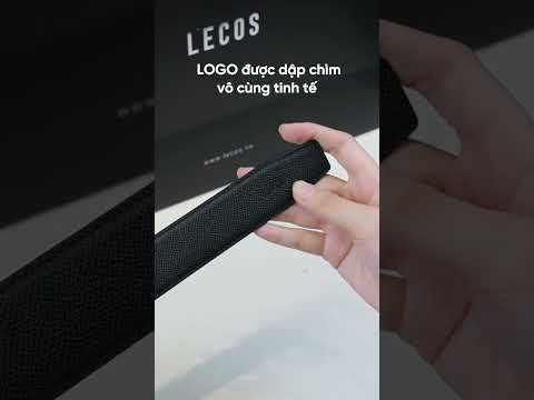 Dây lưng nam cao cấp da thật LECOS - LD2