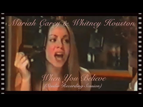 Mariah Carey & Whitney Houston - When You Believe (Studio Recording Full)