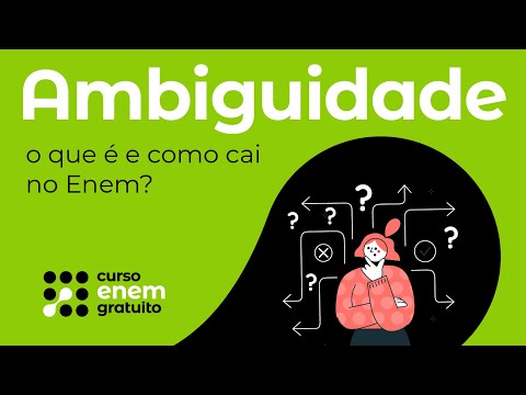 AMBIGUIDADE: o que é e como cai no Enem? | Português para o Enem | Mercedes Prado Bonorino