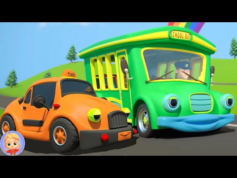 Wheels On The Vehicles - Learn Street Vehicles Baby Songs & Nursery Rhymes