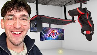 Flipping My Friends Gaming Room Upside Down!