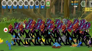StickWar3 Saga - Online Battle Challenge - 2 VS 2 Pro Player Matching - Unlimited Gold and Diamond